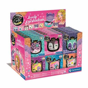Clementoni Kinder Make-Up Set Clementoni Lovely Oogschaduw