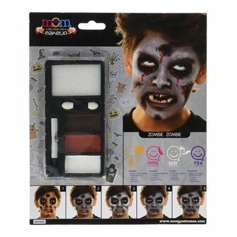 My Other Me Kinder Make-Up Set My Other Me Halloween Zombie (24 X 20 Cm)