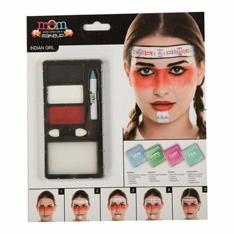 My Other Me Kinder Make-Up Set My Other Me Vrouw Amerikaans-Indiaans (24 X 20 Cm)