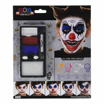 My Other Me Kinder Make-Up Set My Other Me Clown Horror (24 X 20 Cm)
