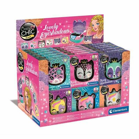 Clementoni Kinder Make-Up Set Clementoni Lovely Oogschaduw