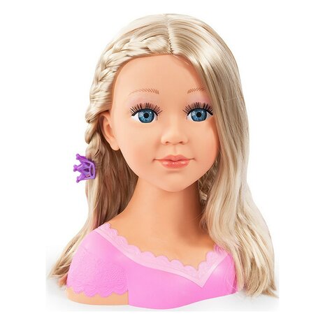 Reig Buste Reig Charlene Super Model Haar En Make-Up Blonde Pruik